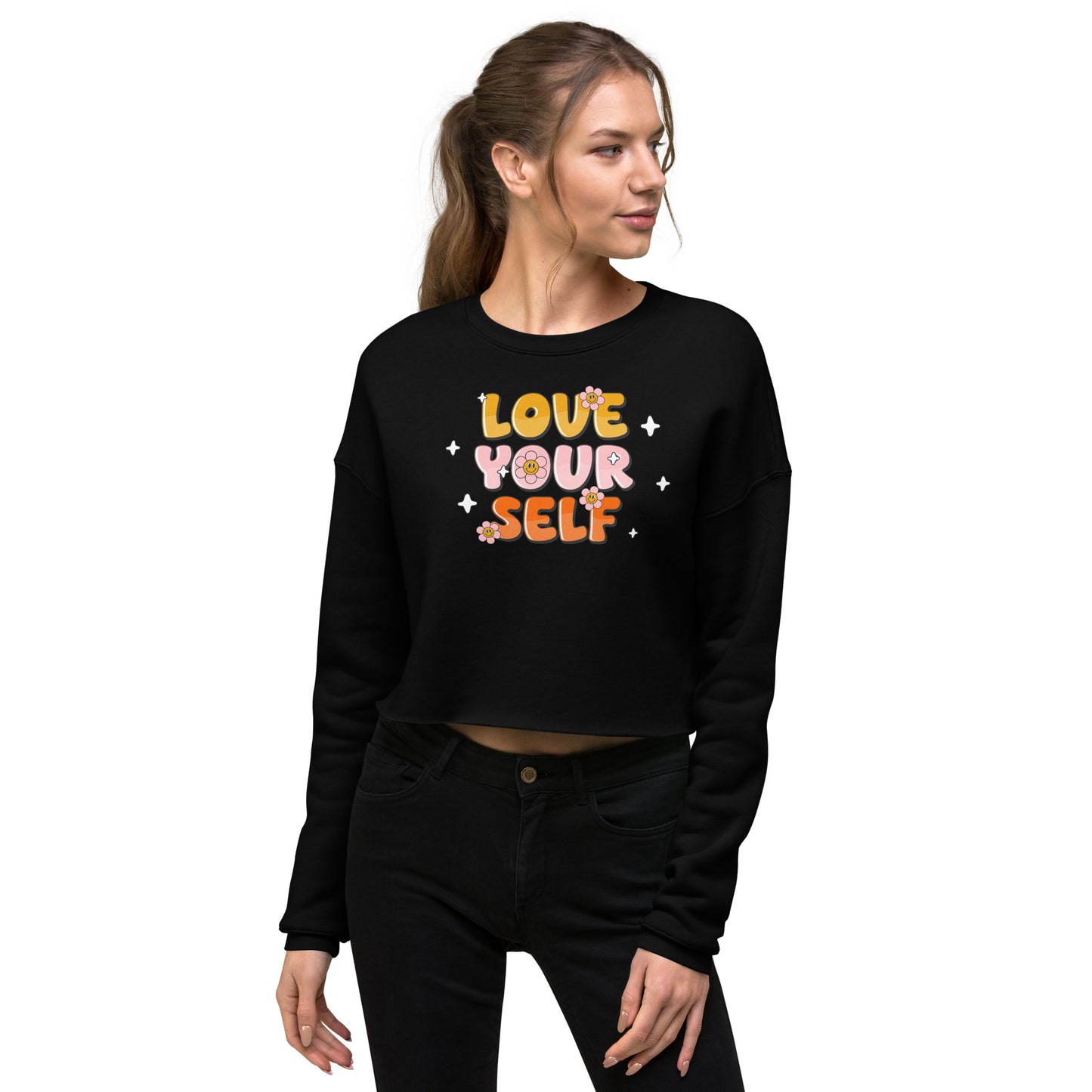 love Your Self - Crop Sweatshirt