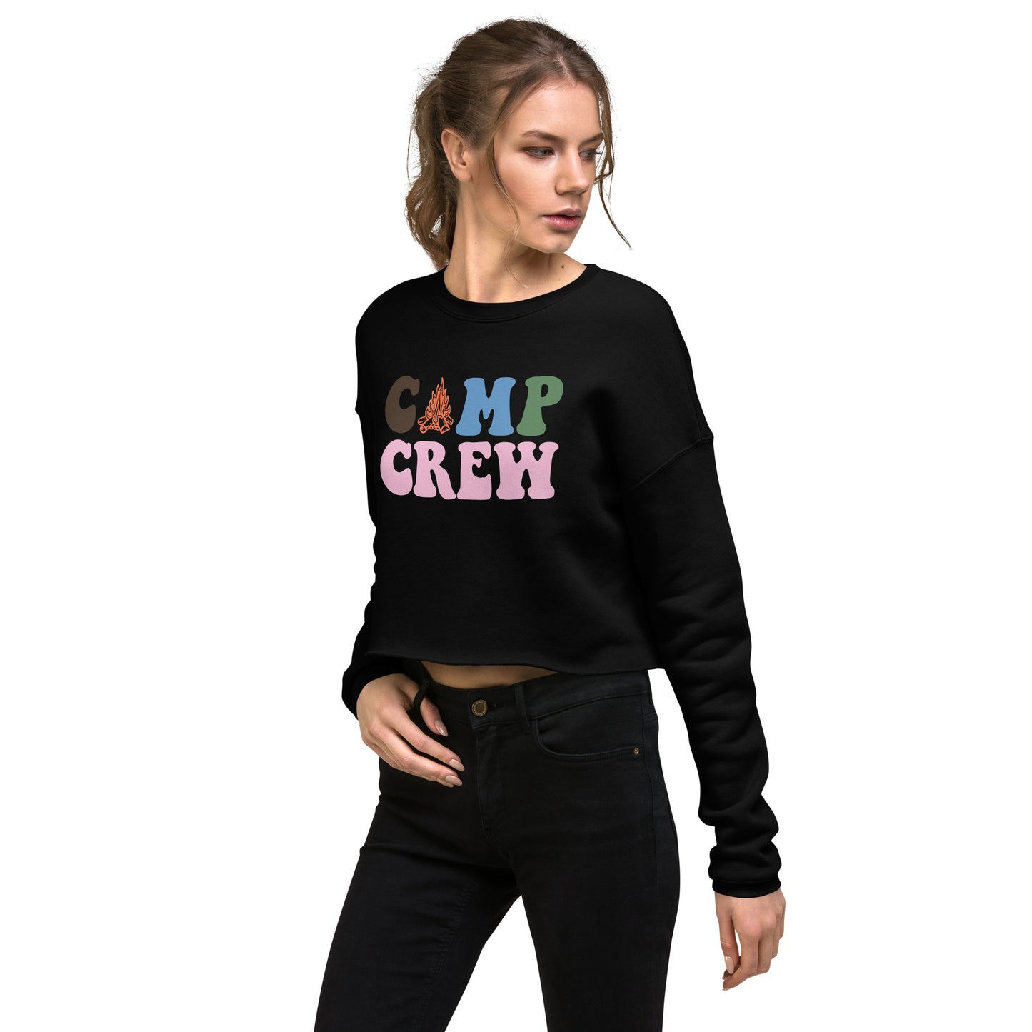 Camp Crew - Crop Sweatshirt