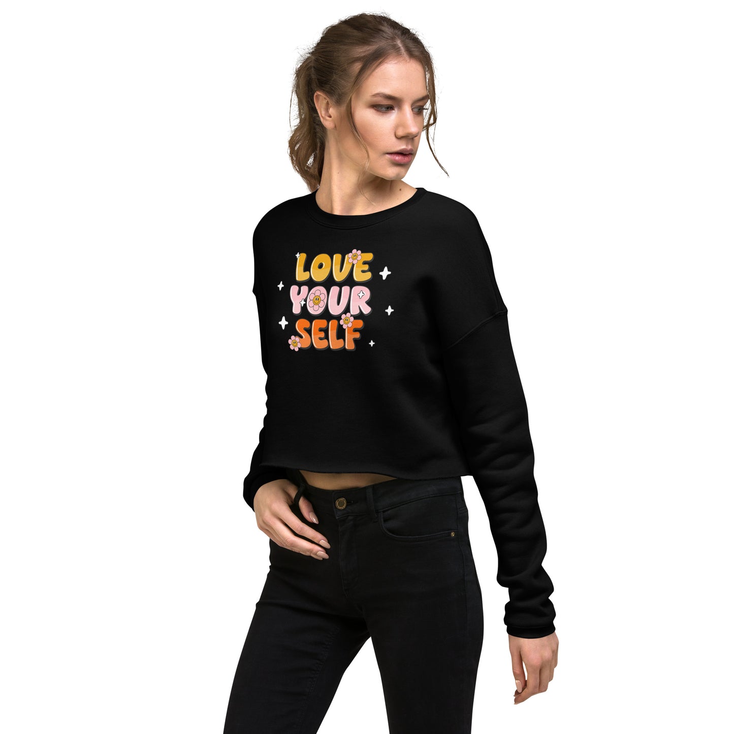 love Your Self - Crop Sweatshirt