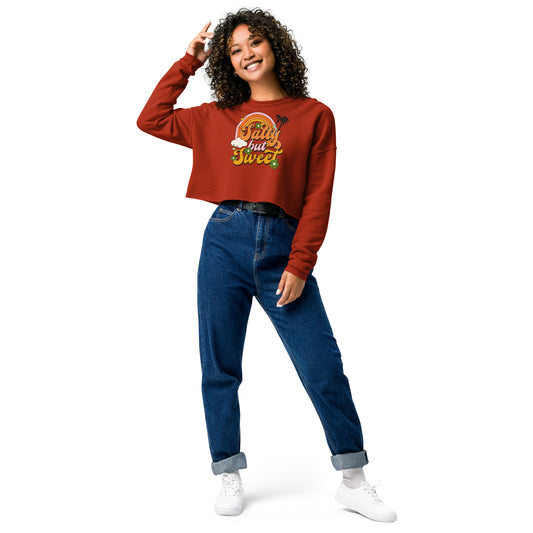 Salty But Sweet - Crop Sweatshirt