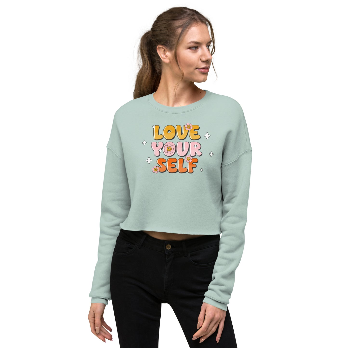 love Your Self - Crop Sweatshirt