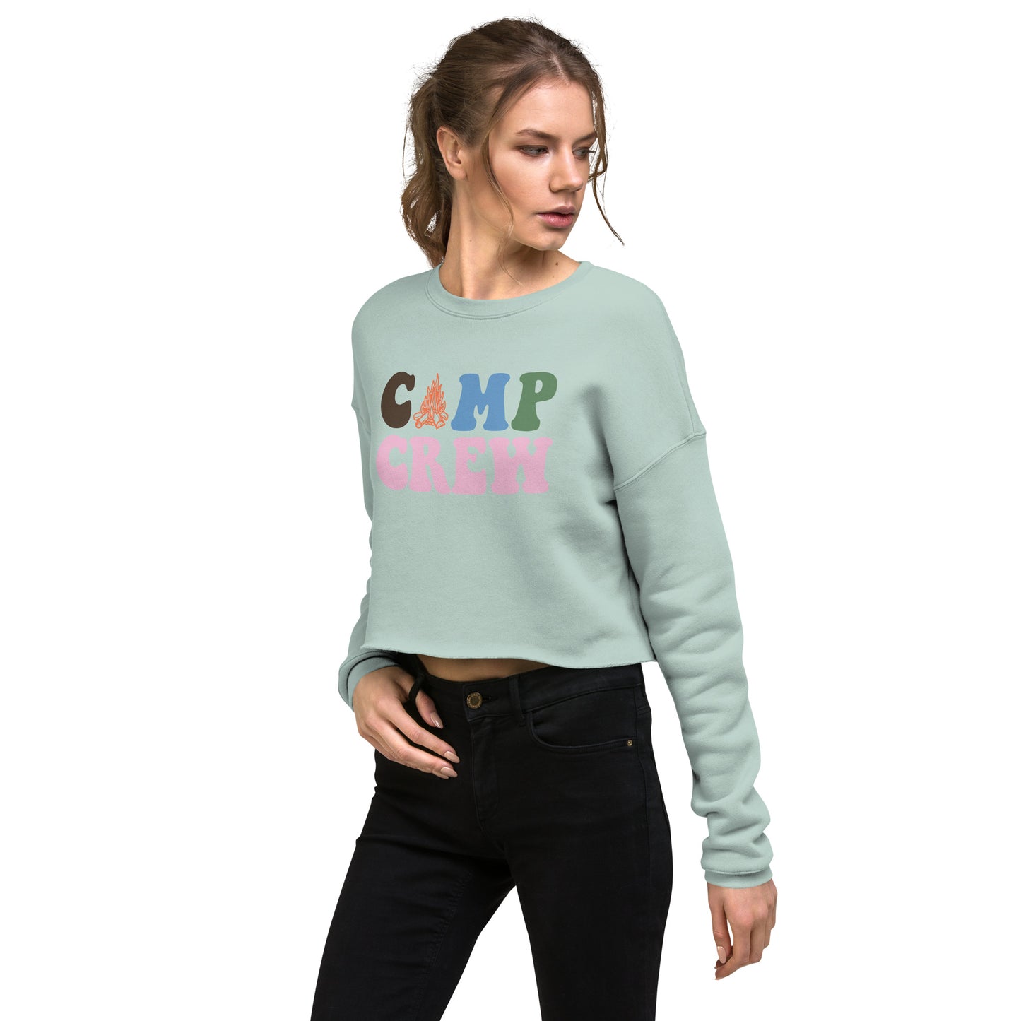 Camp Crew - Crop Sweatshirt