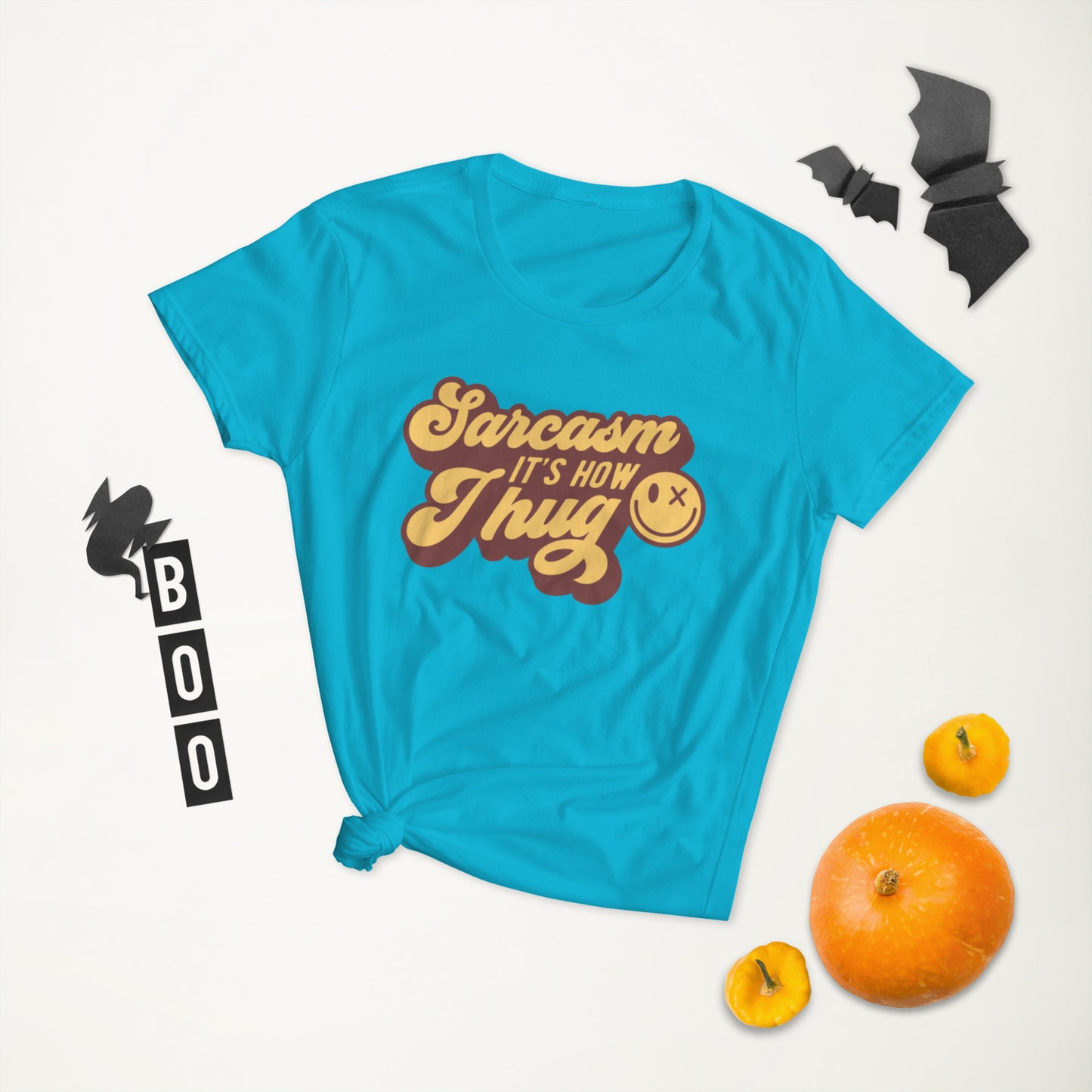 Sarcasm It's How I Hug - Women's short sleeve t-shirt