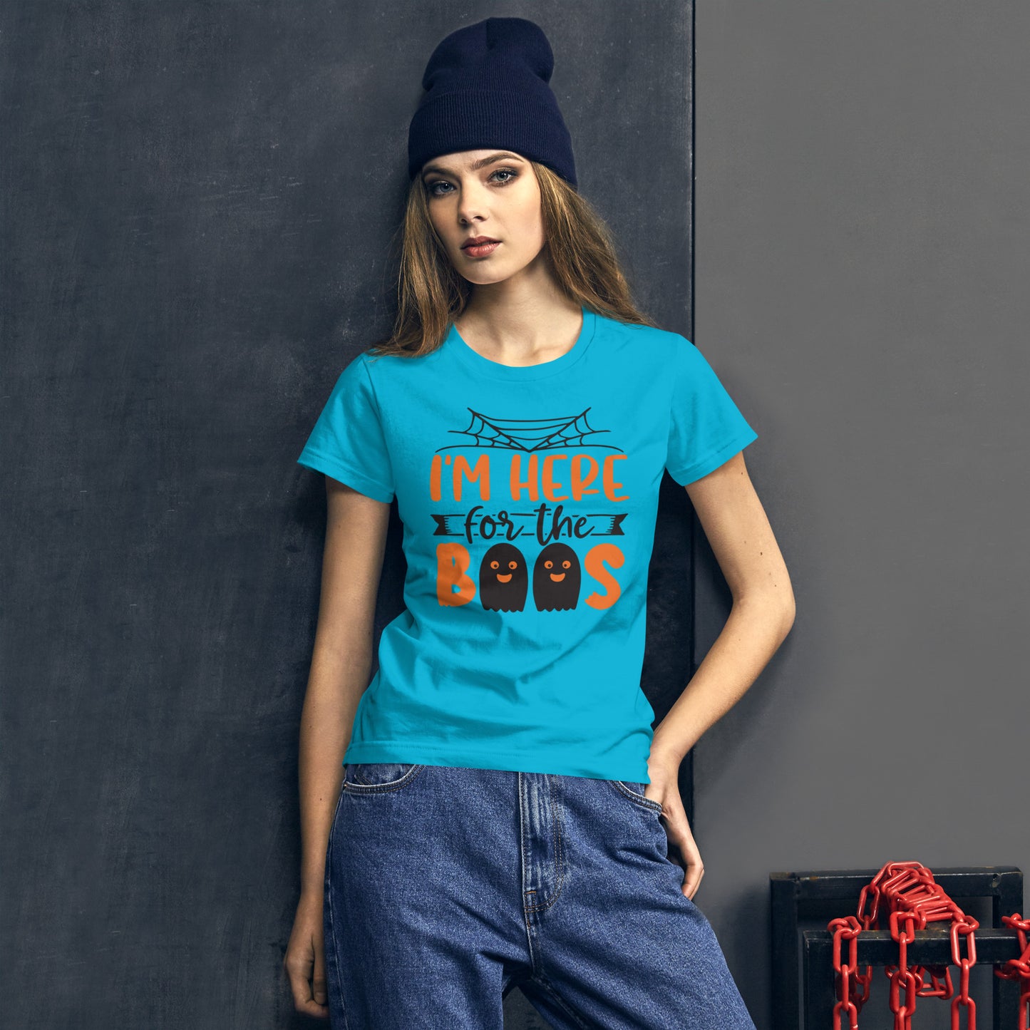 IM Here For The Boos - Women's short sleeve t-shirt