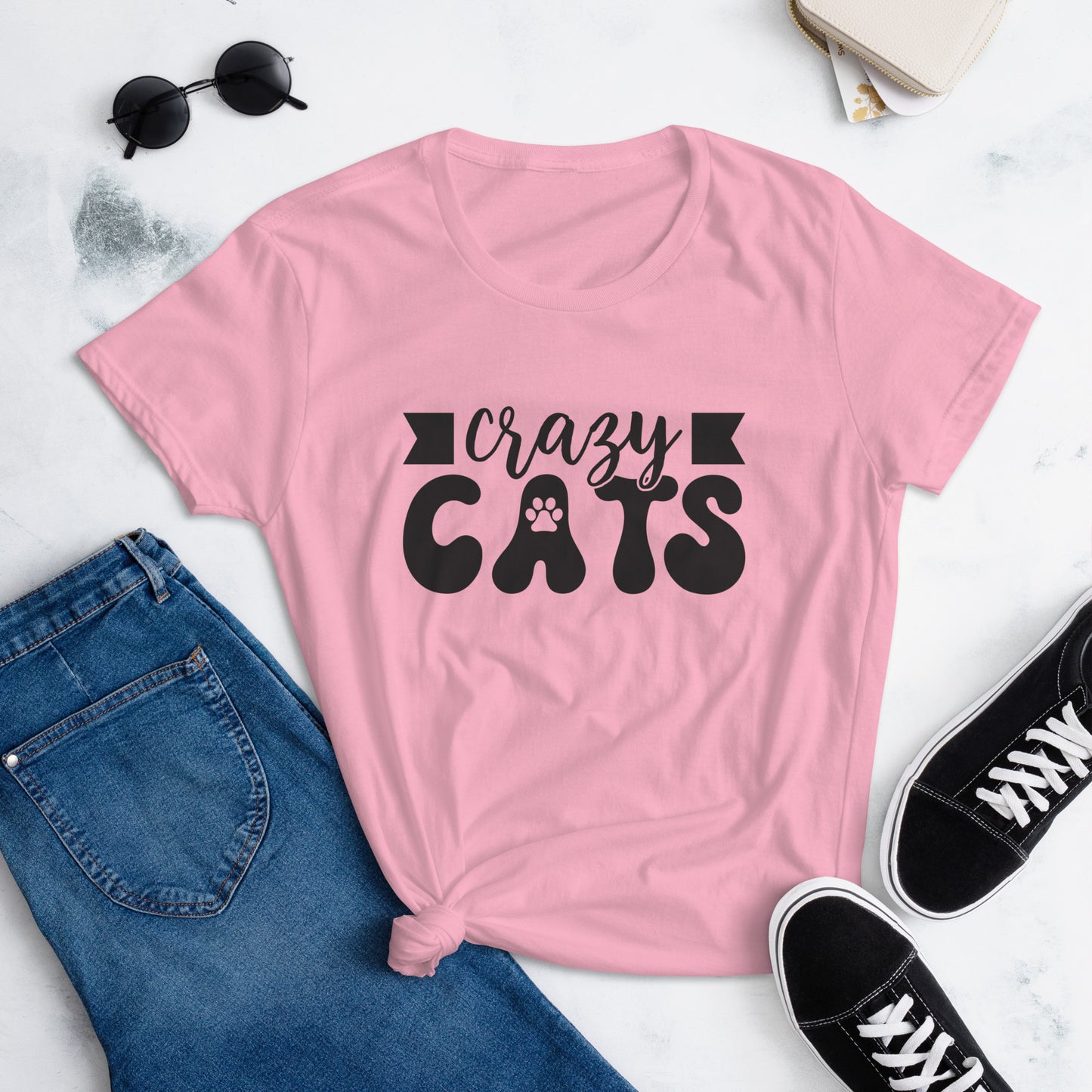 Crazy Cat Lady - Women's short sleeve t-shirt