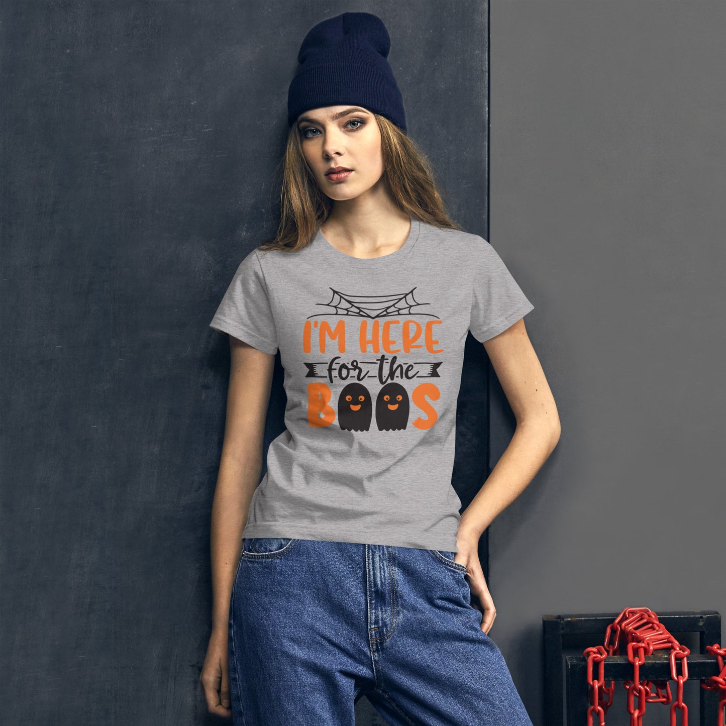 IM Here For The Boos - Women's short sleeve t-shirt