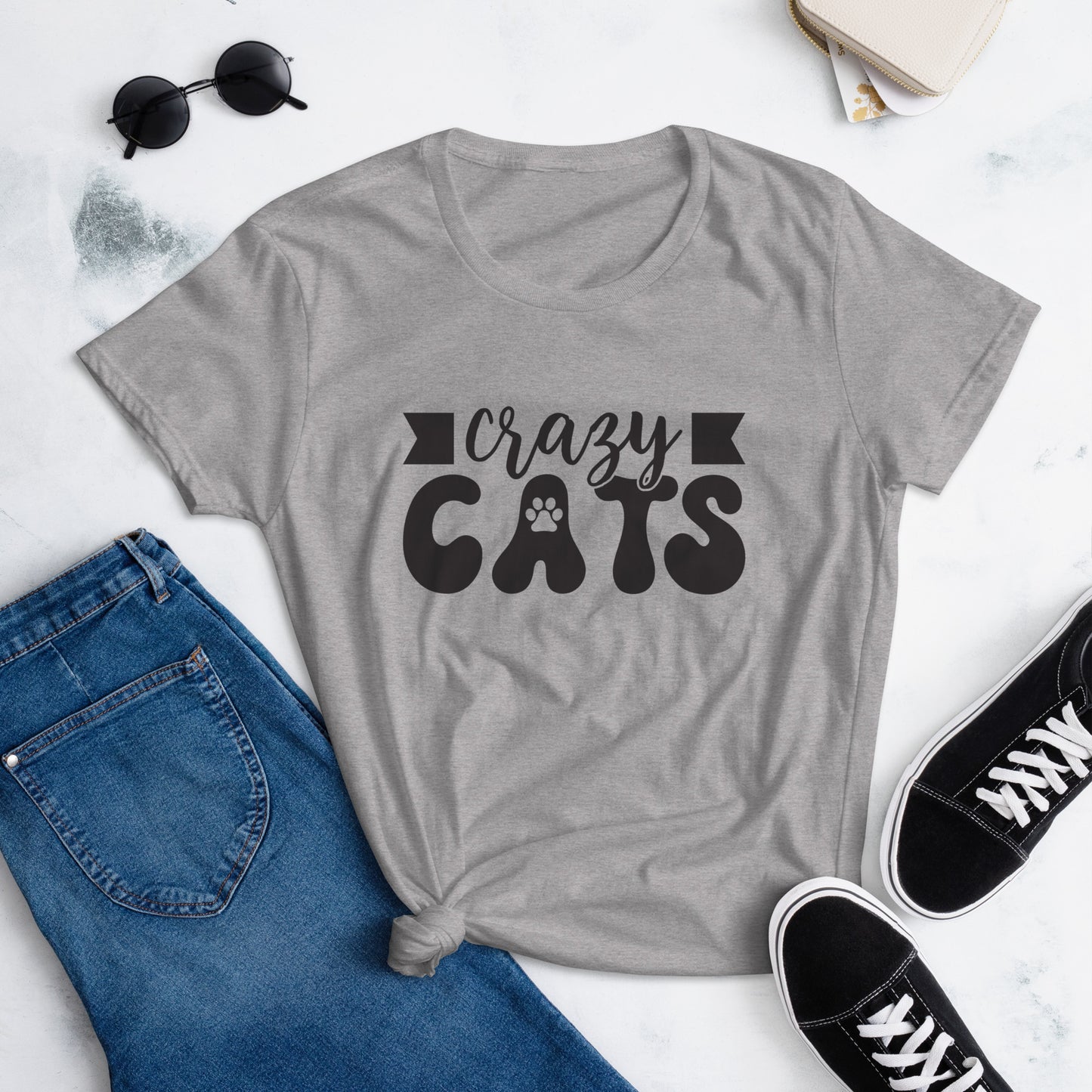 Crazy Cat Lady - Women's short sleeve t-shirt