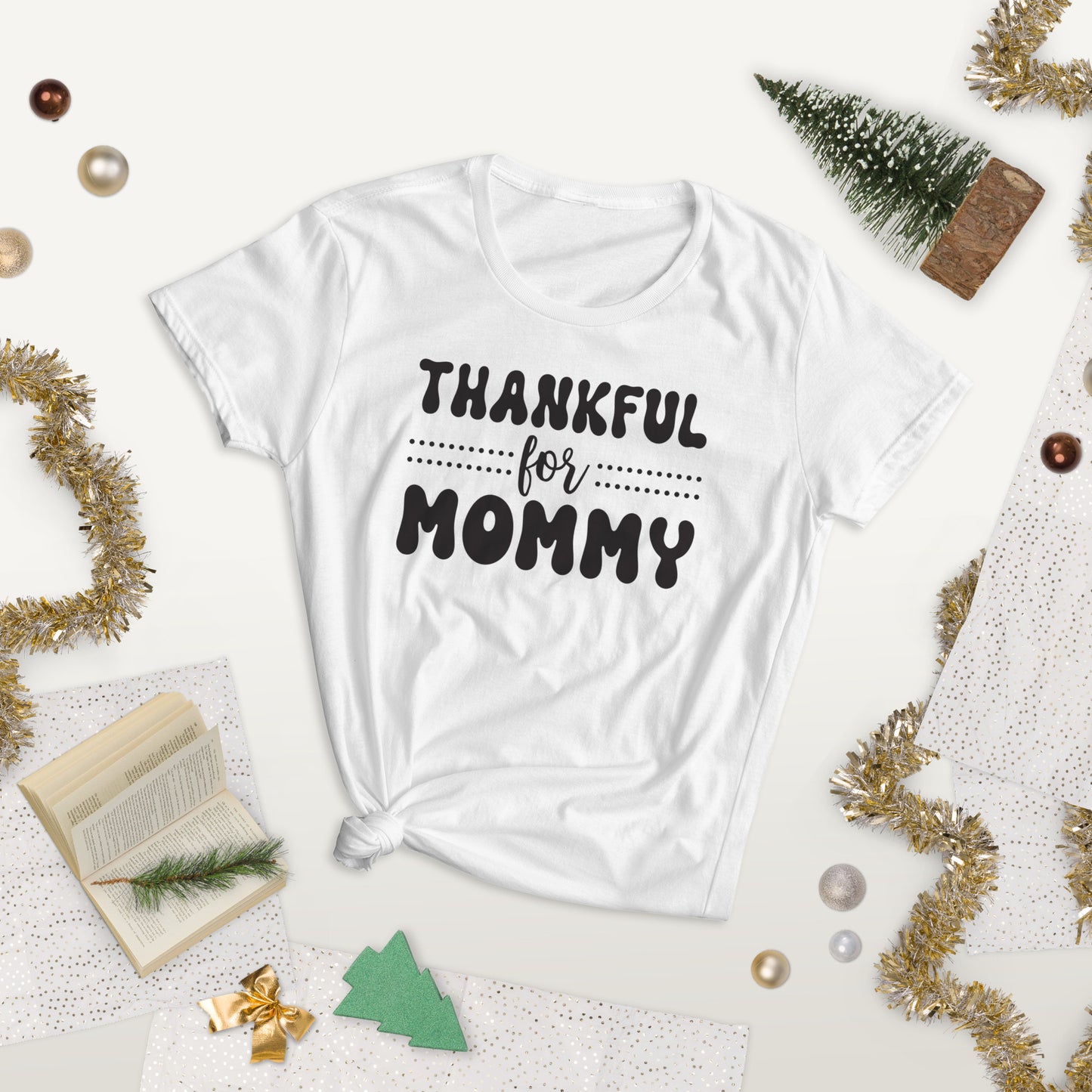 Thankful For Mommy - Women's short sleeve t-shirt