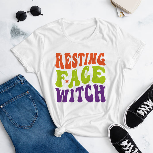 Resting Face Witch - Women's short sleeve t-shirt