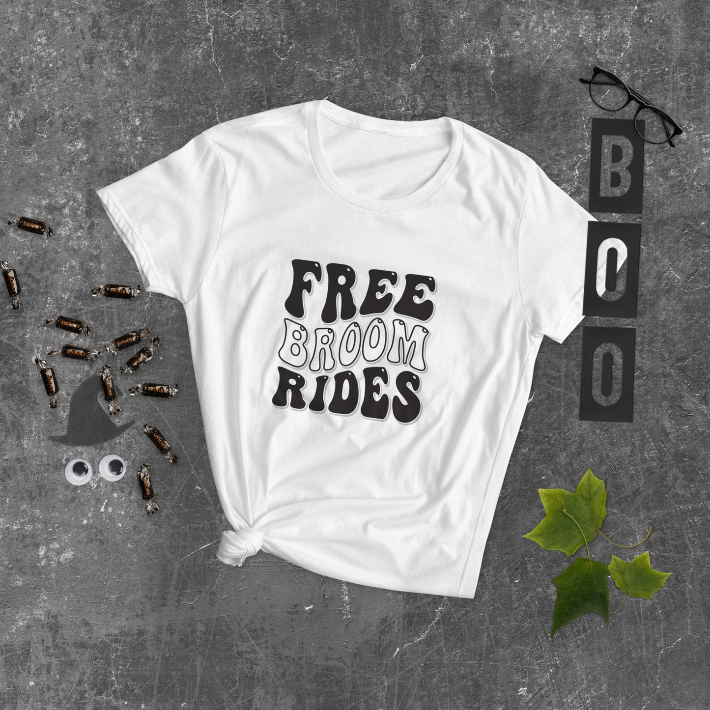 Free Broom Rides - Women's short sleeve t-shirt