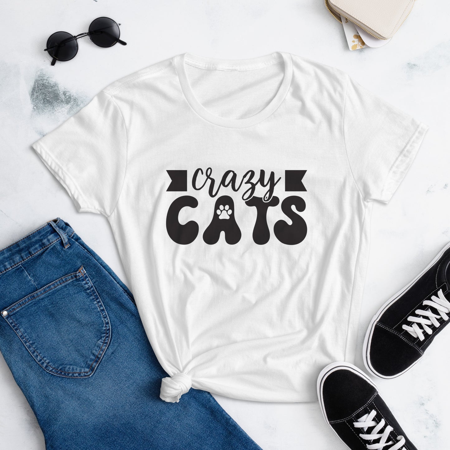 Crazy Cat Lady - Women's short sleeve t-shirt