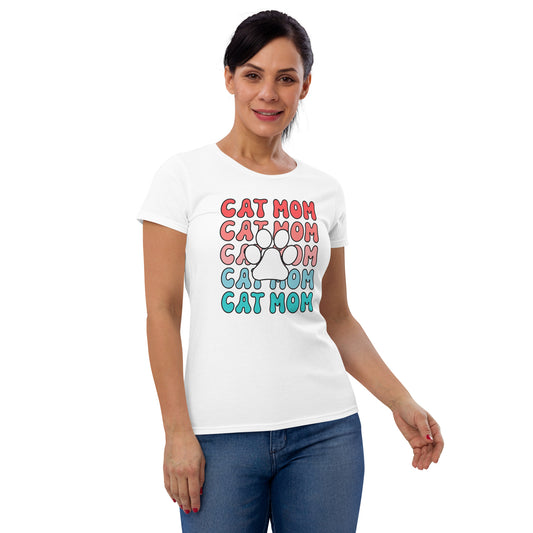 Cat Mom - Women's short sleeve t-shirt