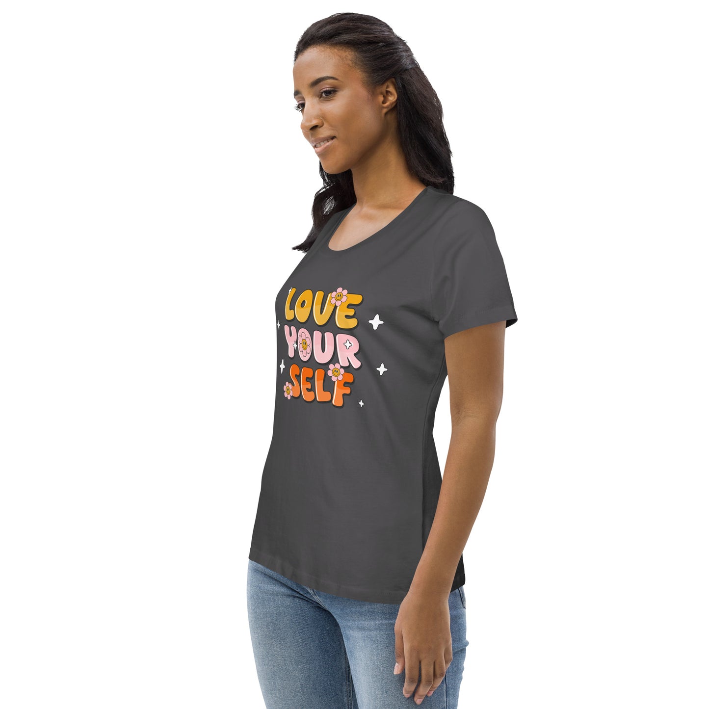 Love Your Self - Women's fitted eco tee