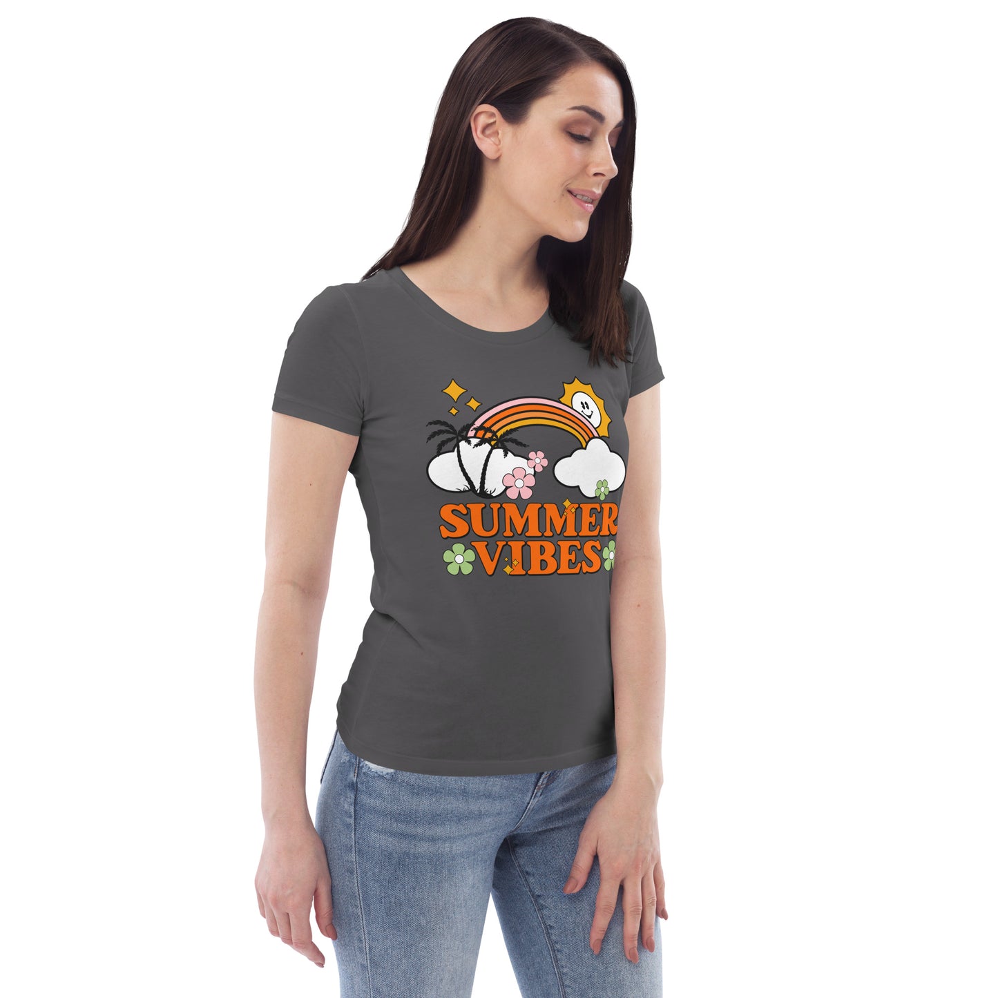 Summer Vibes - Women's fitted eco tee