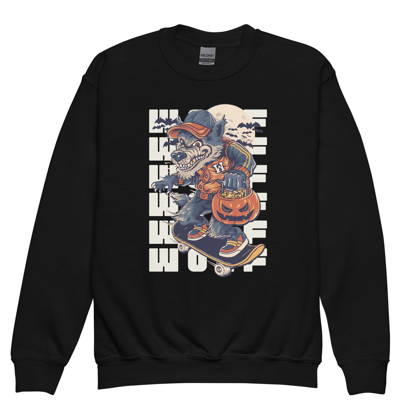 WOLF - Youth crewneck sweatshirt