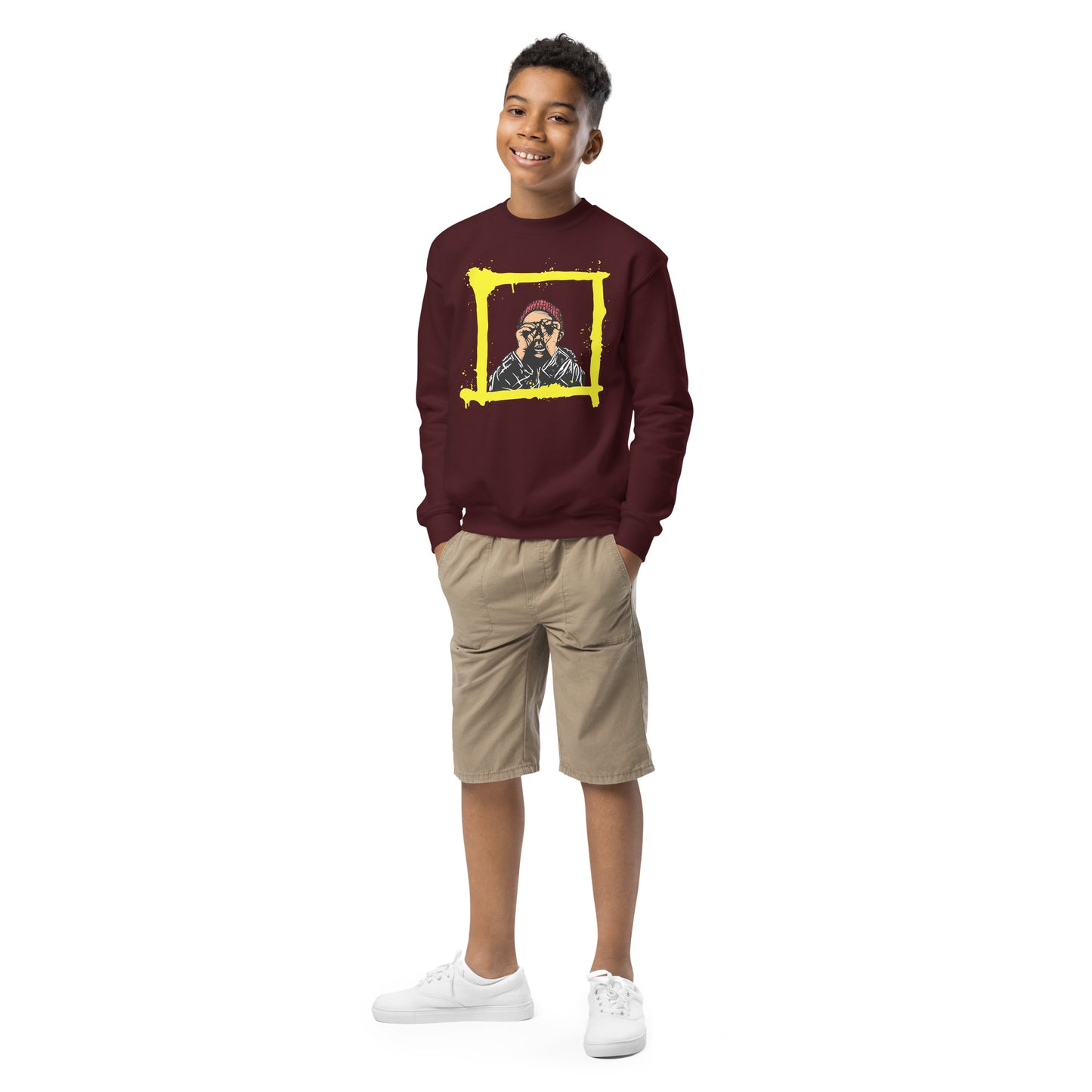 Cool Kid - Youth crewneck sweatshirt