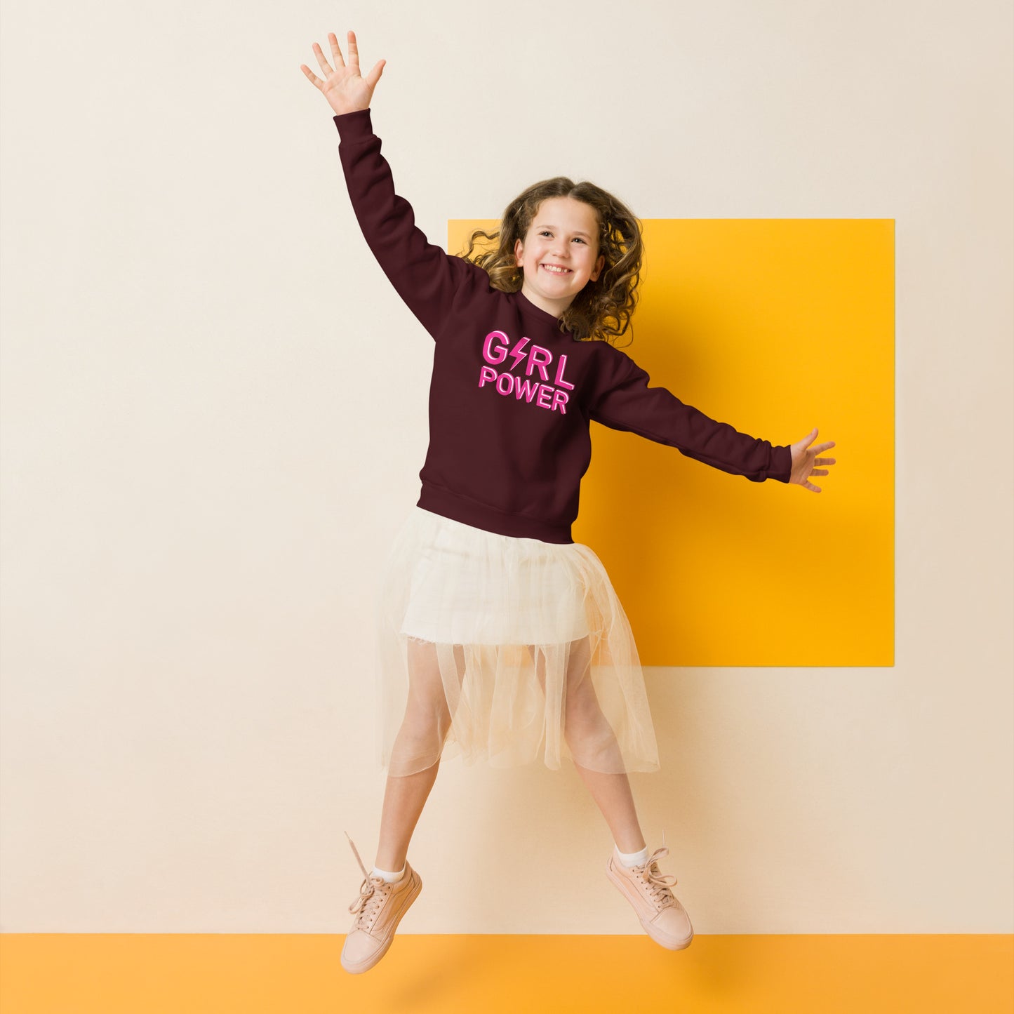 Girl Power - Youth crewneck sweatshirt