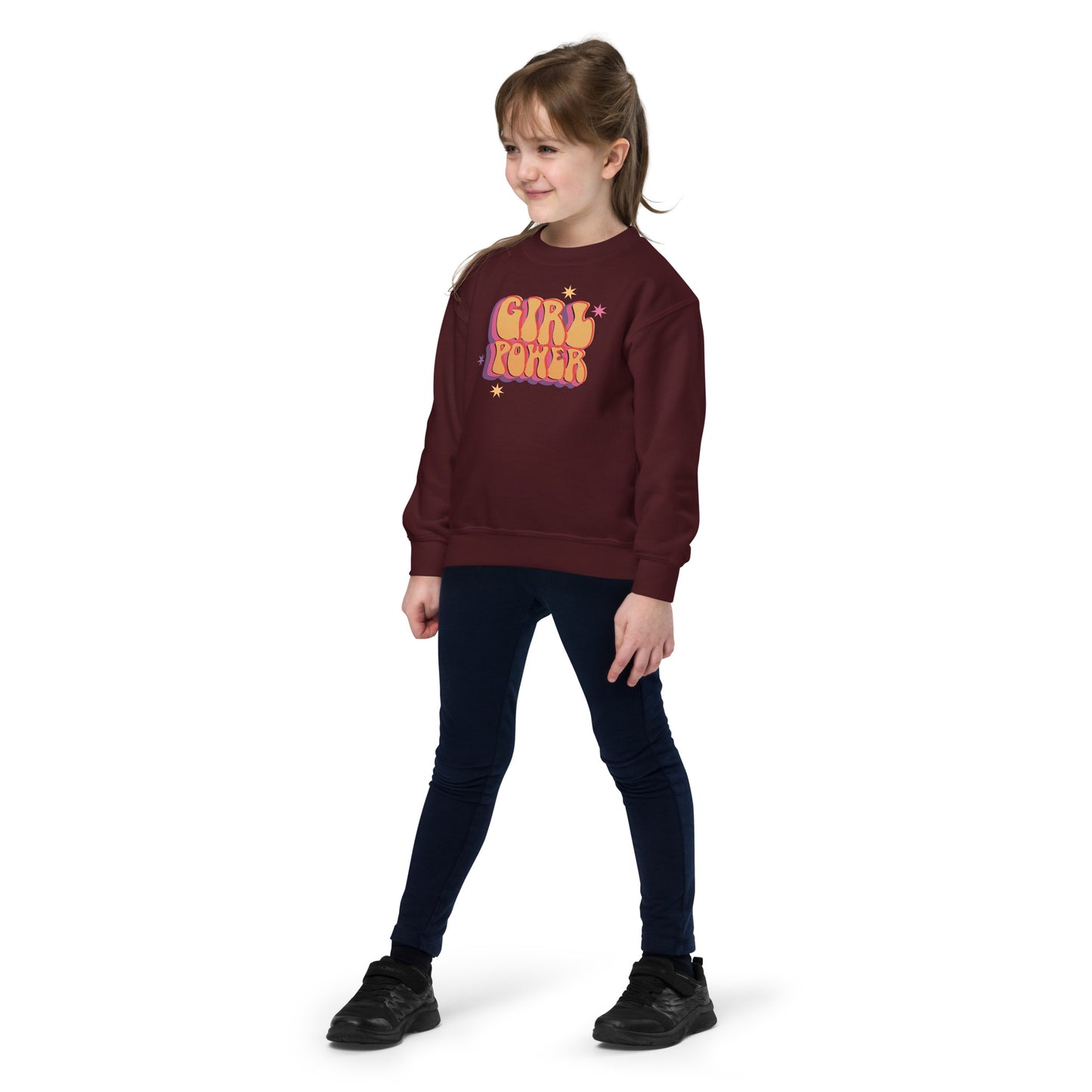 Girl Power - Youth crewneck sweatshirt