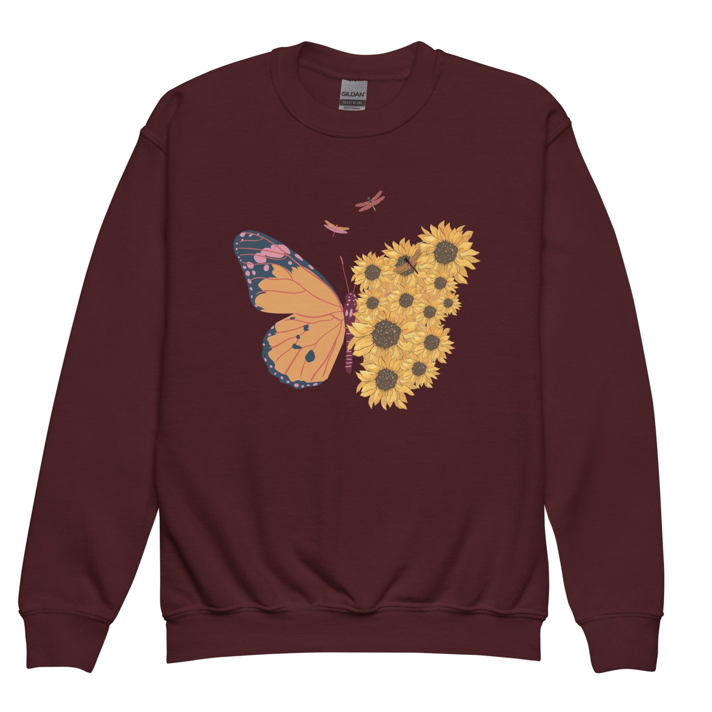 Butterflies - Youth crewneck sweatshirt