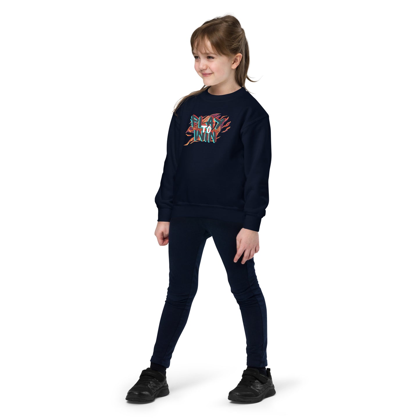 Play To Win - Youth crewneck sweatshirt