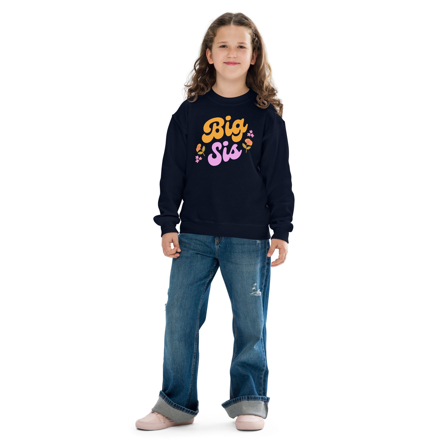 Big Sis - Youth crewneck sweatshirt