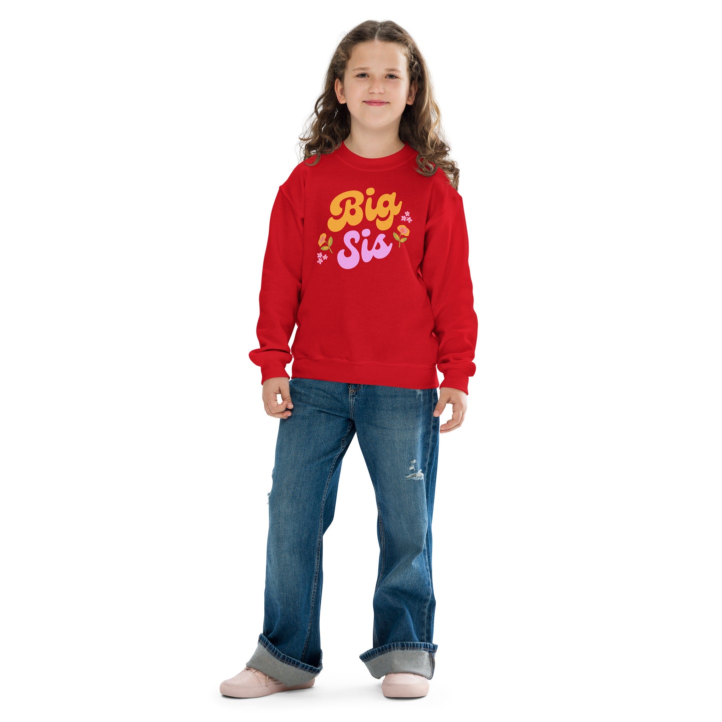 Big Sis - Youth crewneck sweatshirt