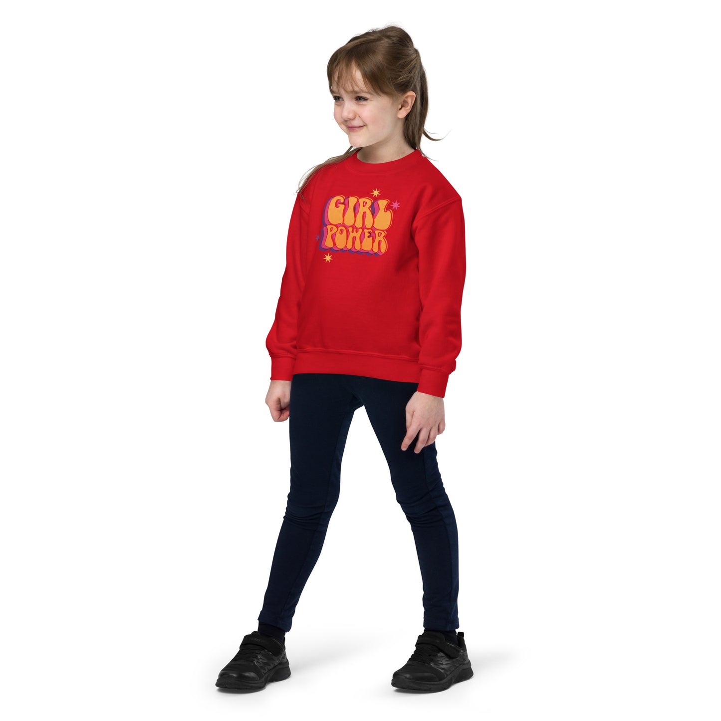 Girl Power - Youth crewneck sweatshirt