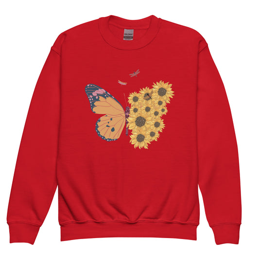 Butterflies - Youth crewneck sweatshirt