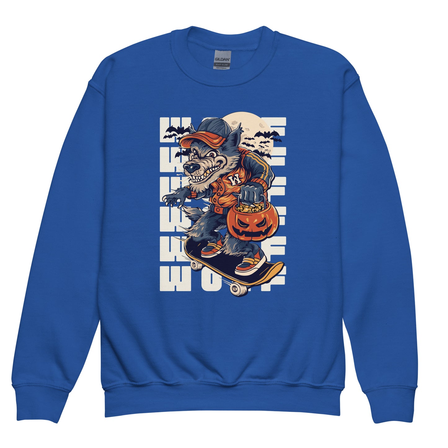 WOLF - Youth crewneck sweatshirt