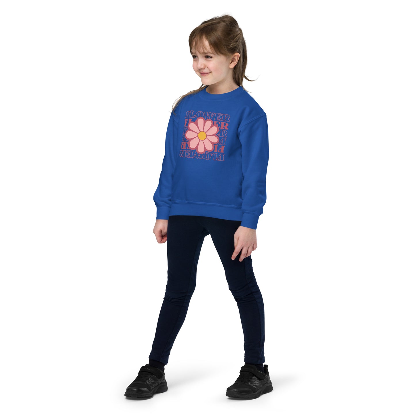 Flower - Youth crewneck sweatshirt