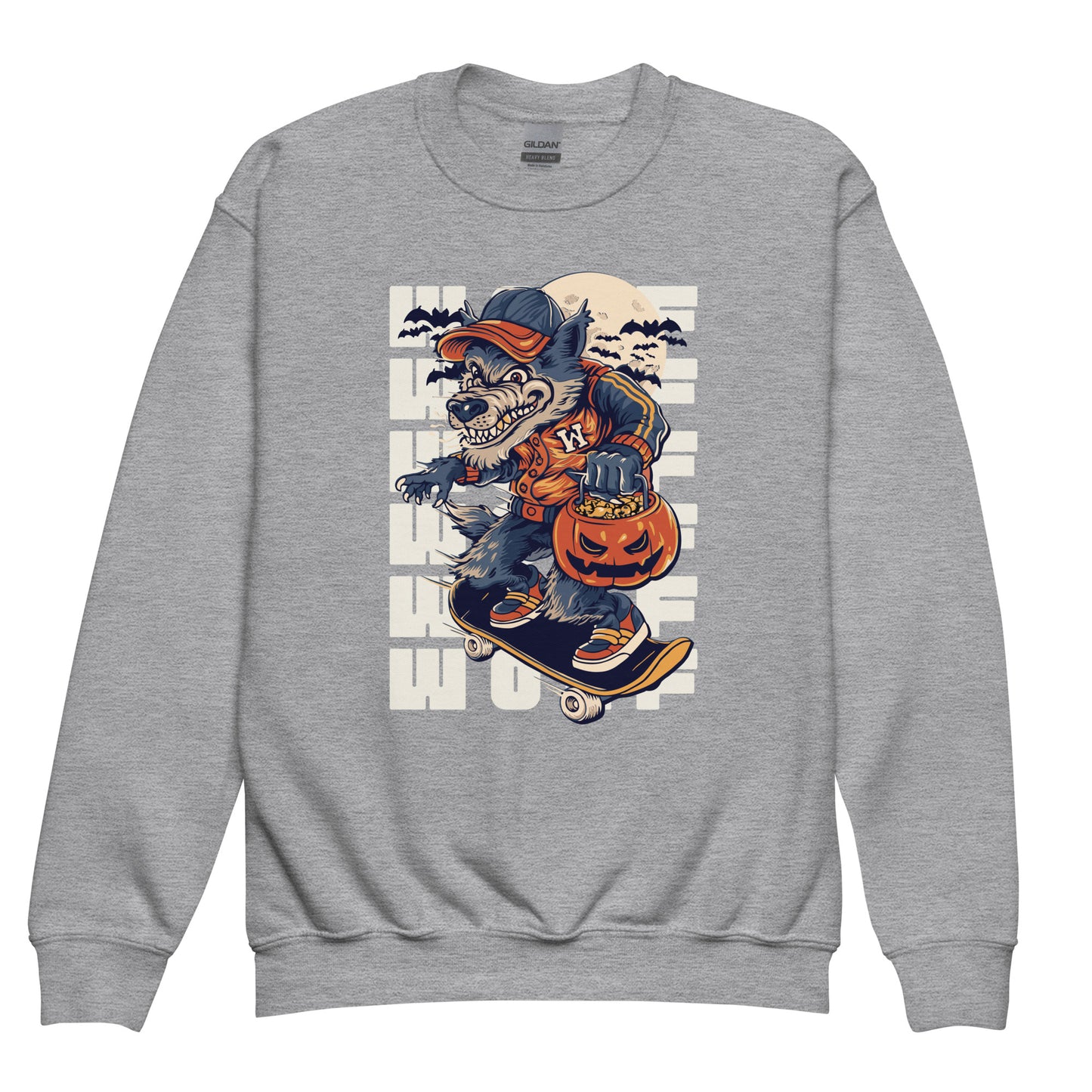 WOLF - Youth crewneck sweatshirt