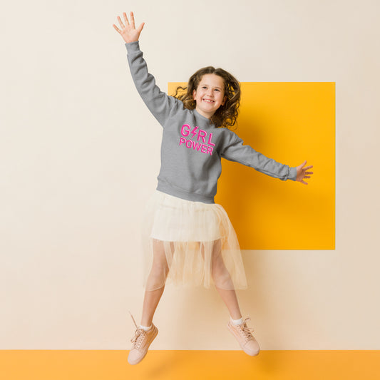 Girl Power - Youth crewneck sweatshirt