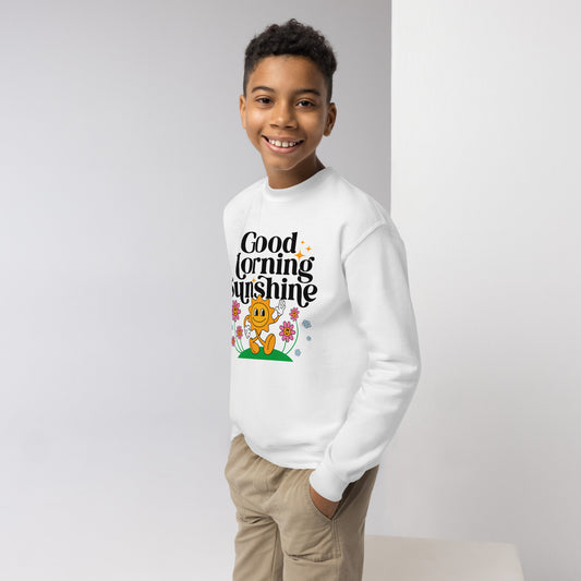 Good Morning Sunshine - Youth crewneck sweatshirt