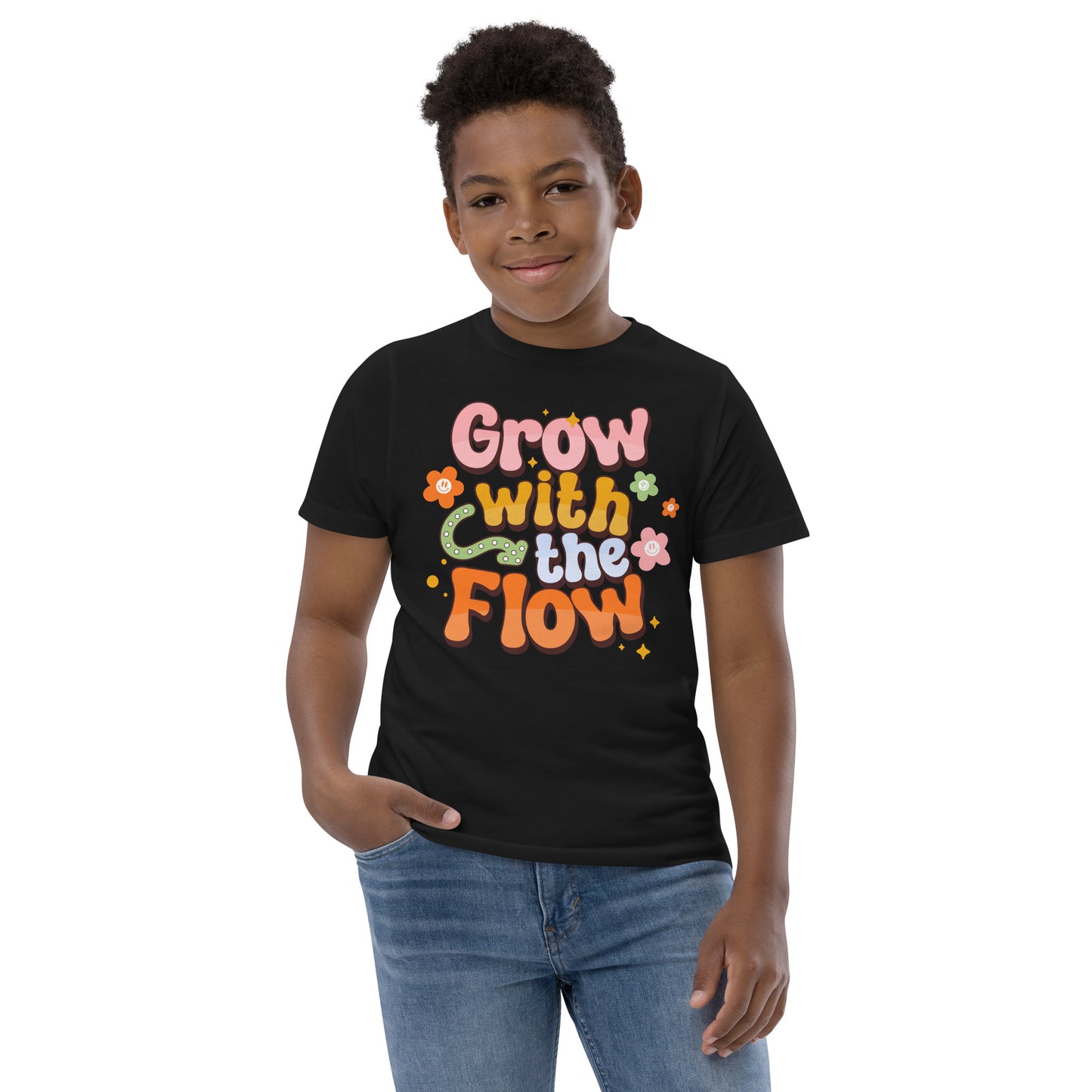 Grow With The Flow - Youth jersey t-shirt