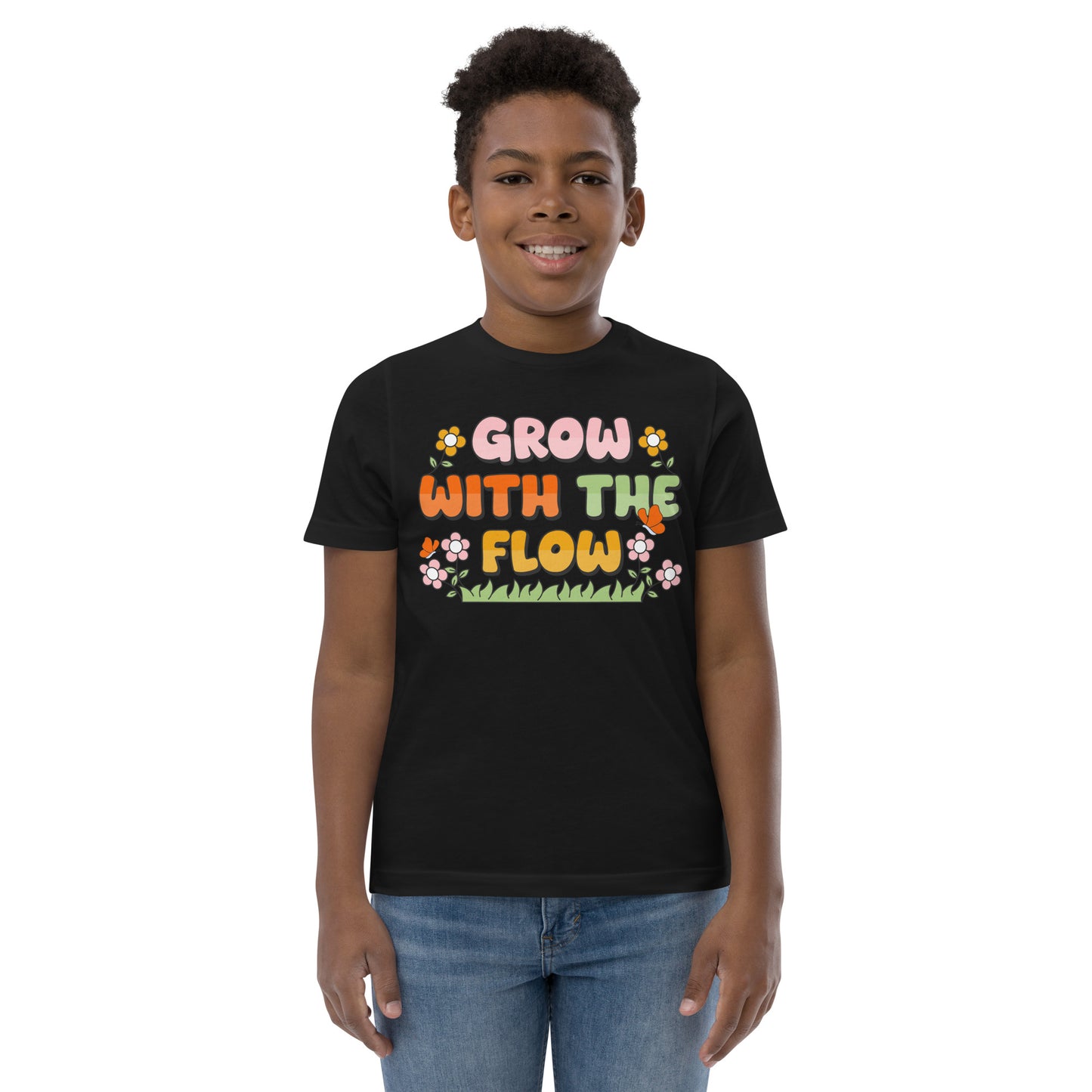 Grow With The Flow - Youth jersey t-shirt