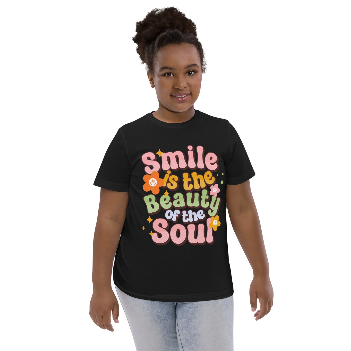 Smile Is The Beauty Of The Soul - Youth jersey t-shirt