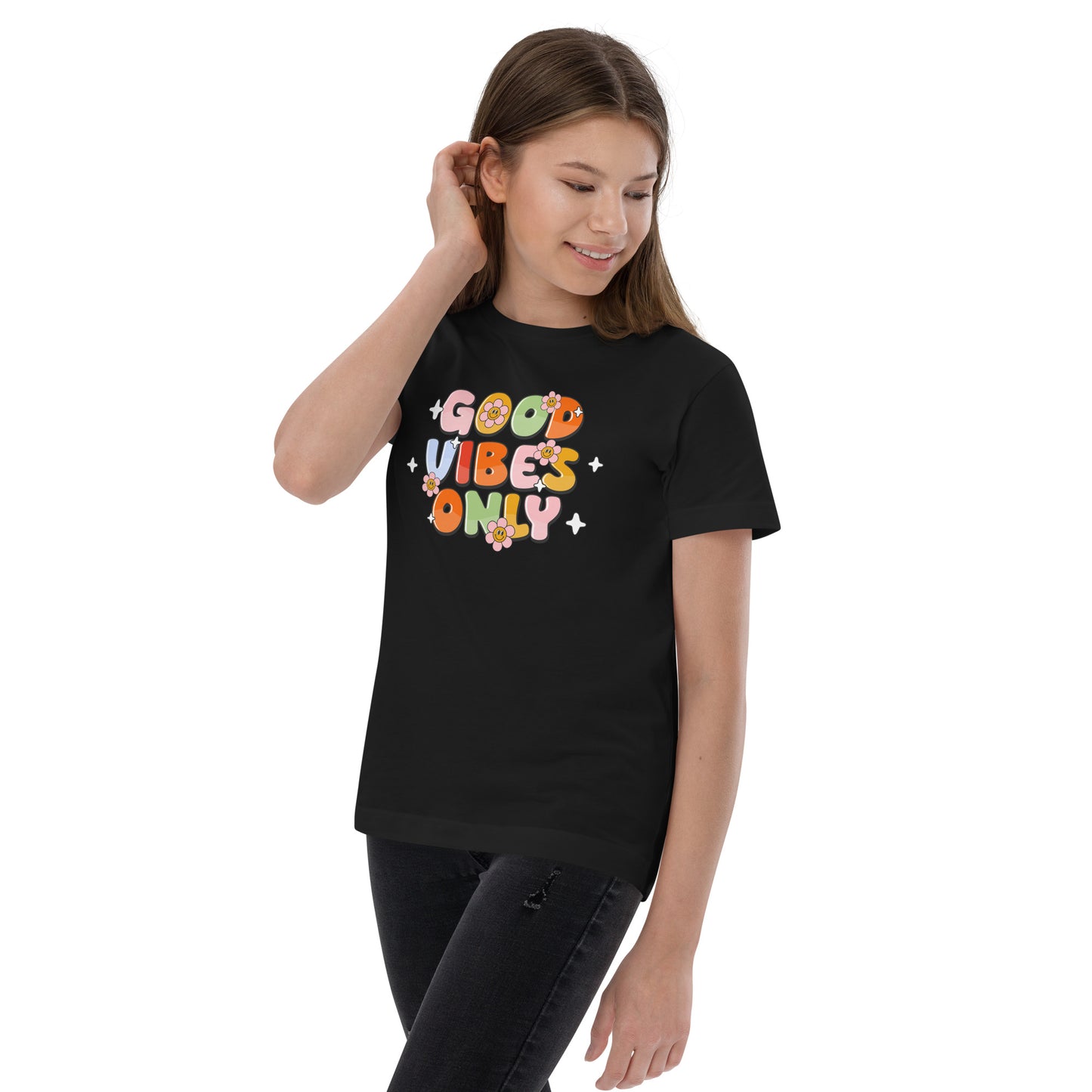 Good Vibes Only - Youth jersey t-shirt