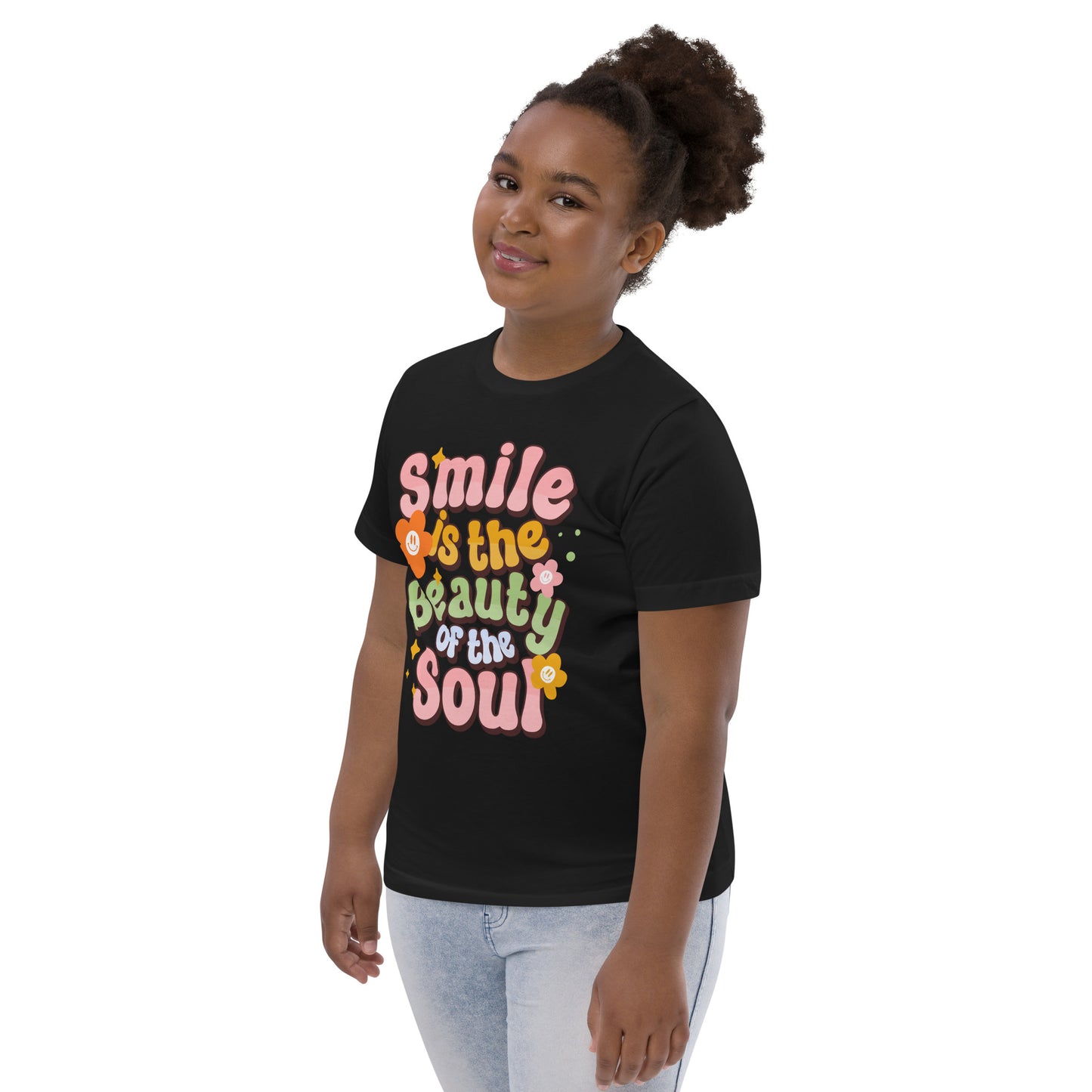 Smile Is The Beauty Of The Soul - Youth jersey t-shirt