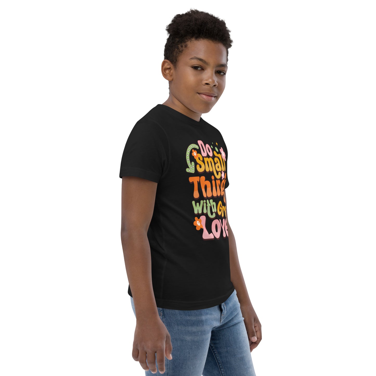 Do Small Things With Great Love - Youth jersey t-shirt