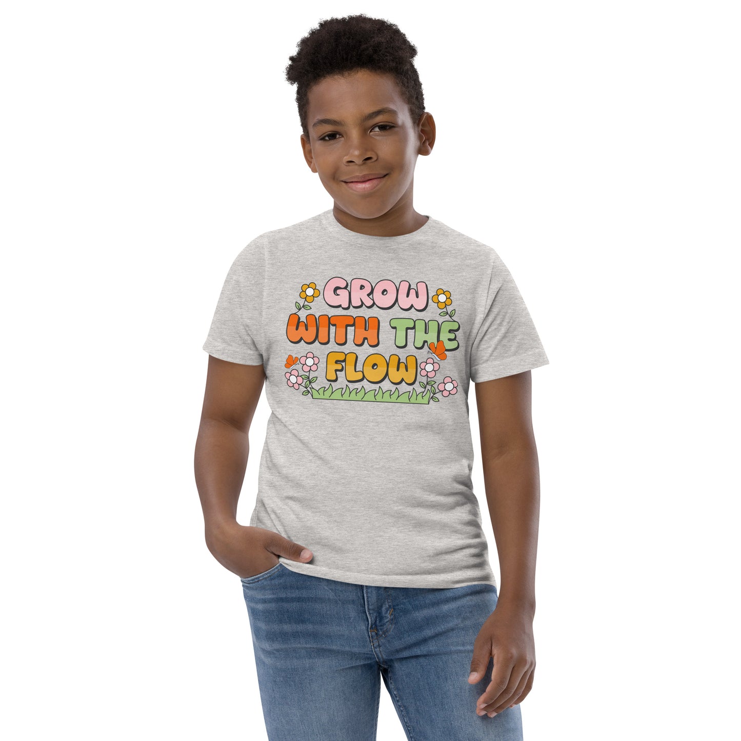 Grow With The Flow - Youth jersey t-shirt