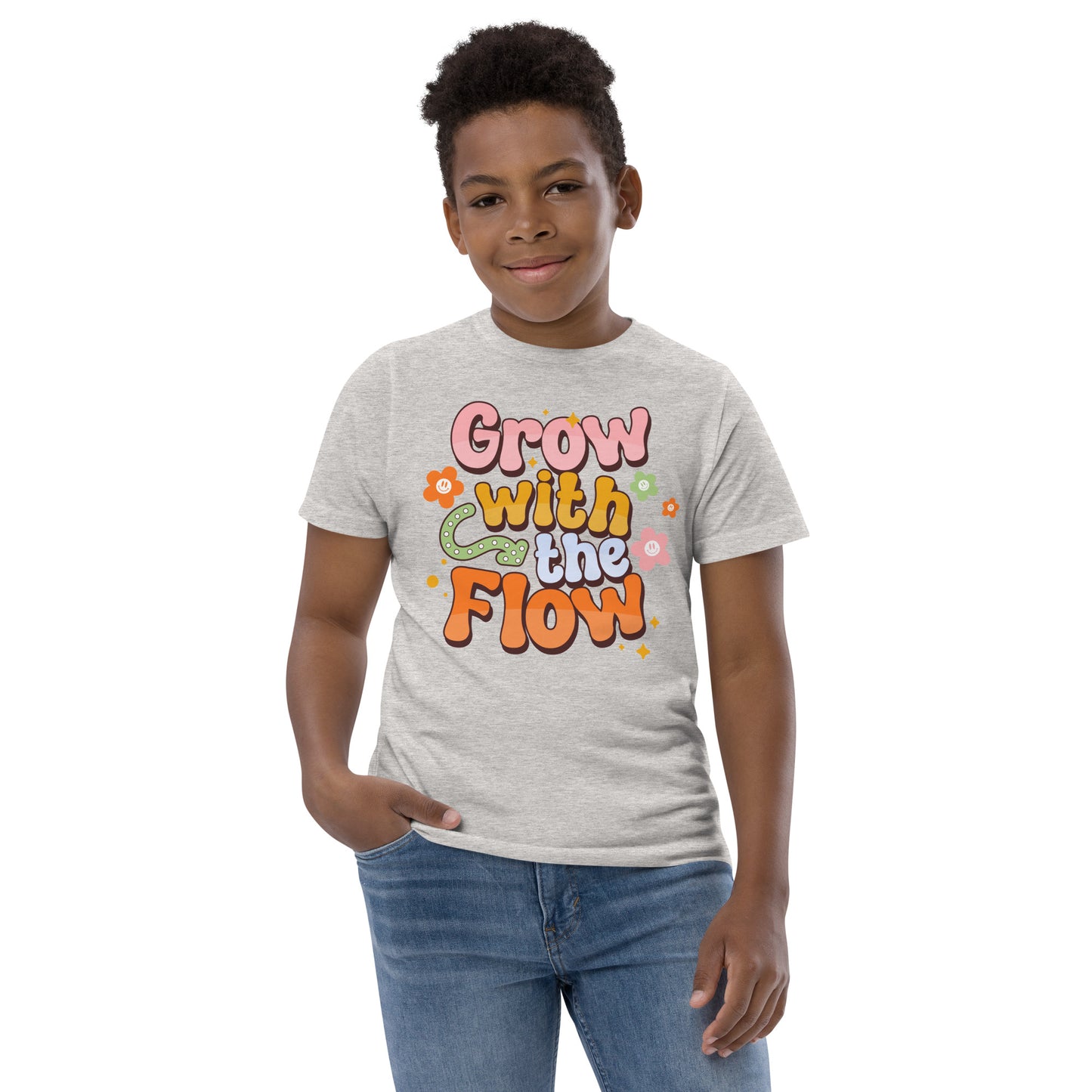 Grow With The Flow - Youth jersey t-shirt