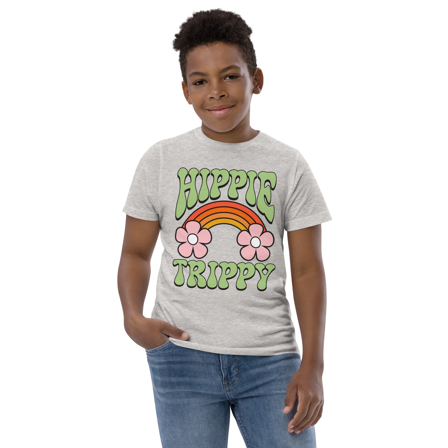 Hippie Trippy - Youth jersey t-shirt