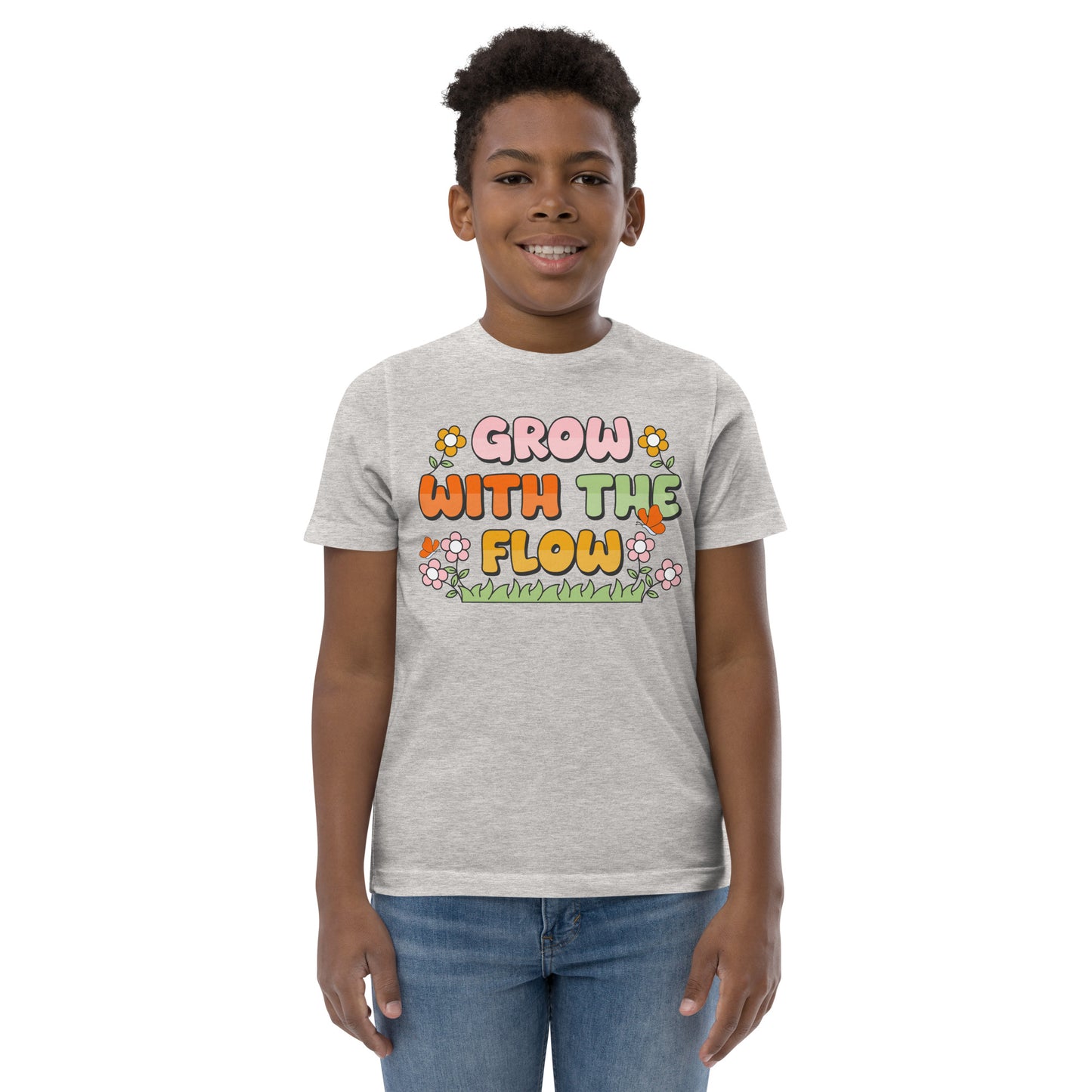 Grow With The Flow - Youth jersey t-shirt