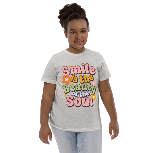 Smile Is The Beauty Of The Soul - Youth jersey t-shirt