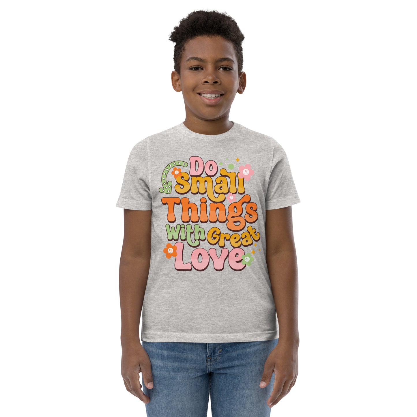 Do Small Things With Great Love - Youth jersey t-shirt