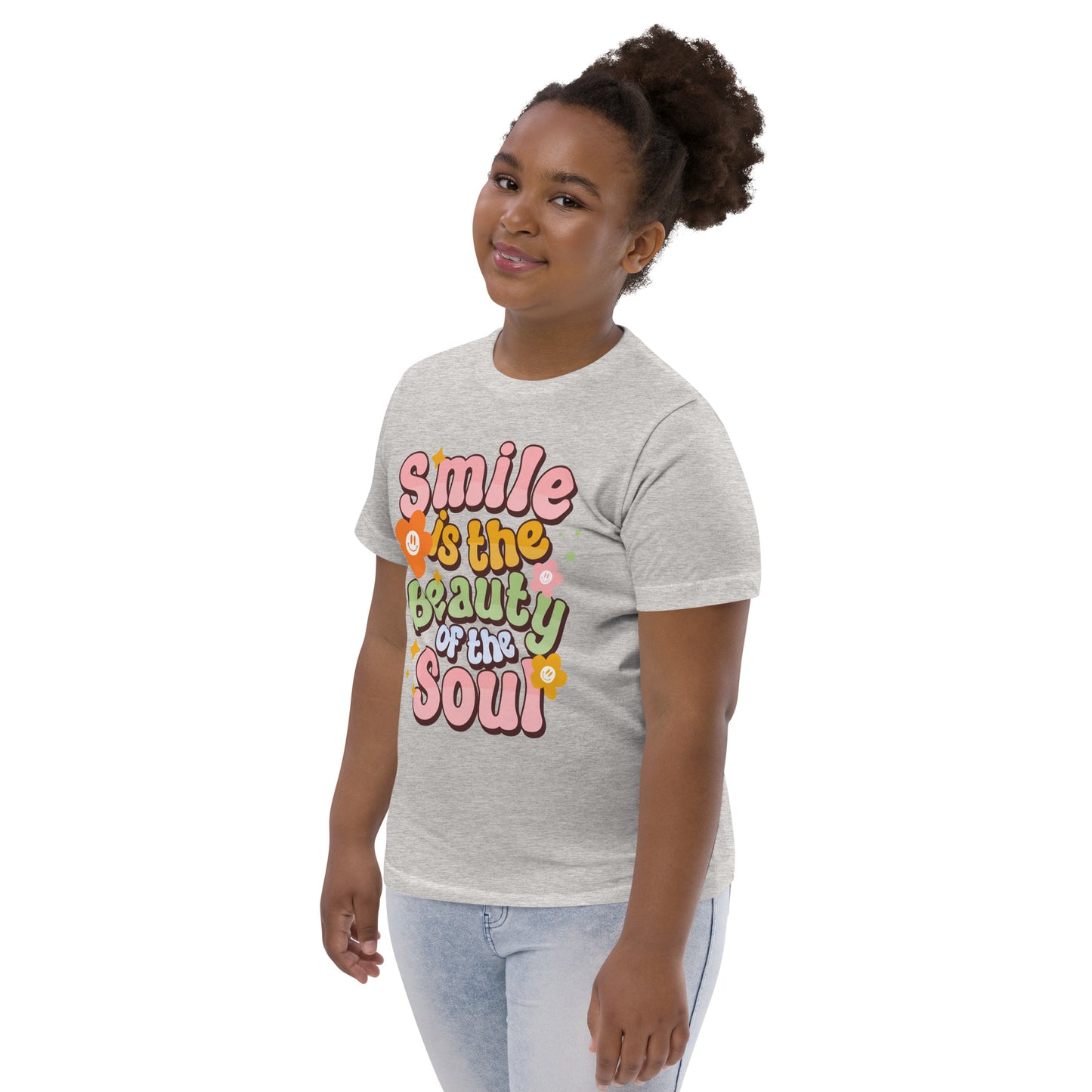 Smile Is The Beauty Of The Soul - Youth jersey t-shirt