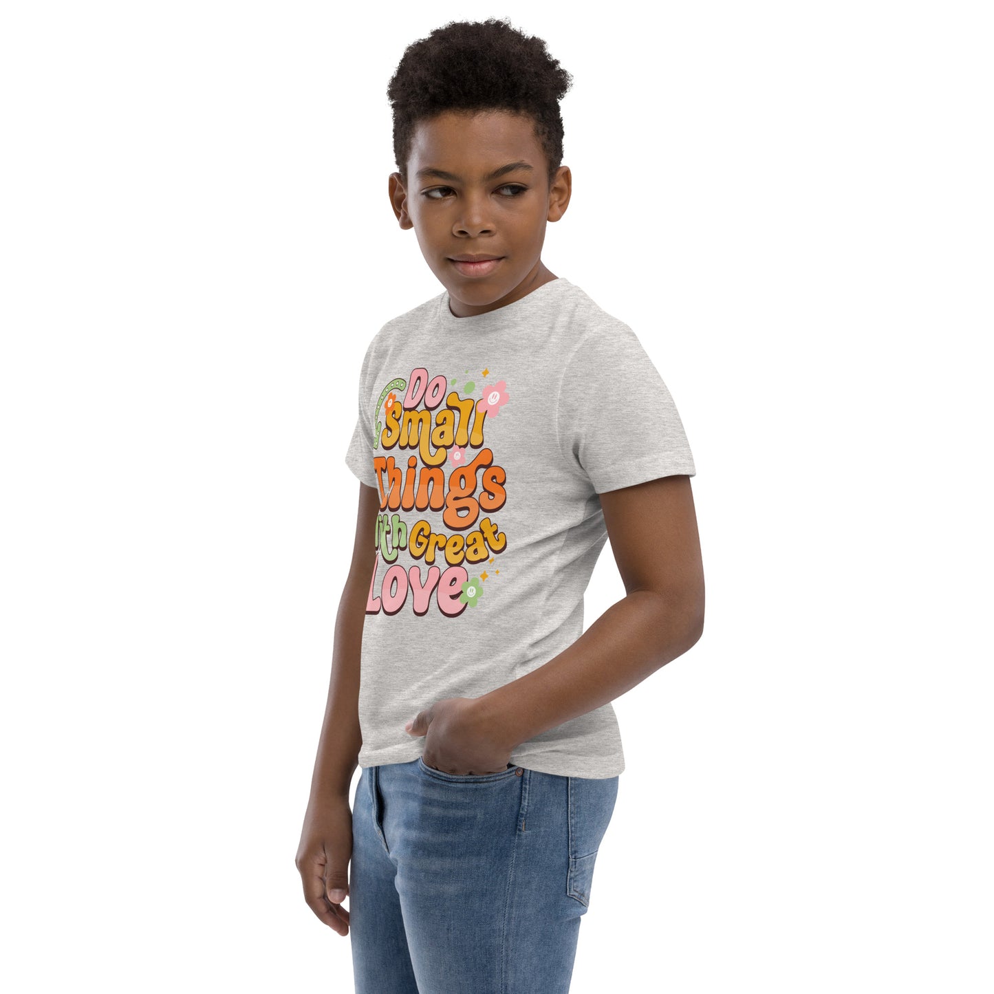 Do Small Things With Great Love - Youth jersey t-shirt