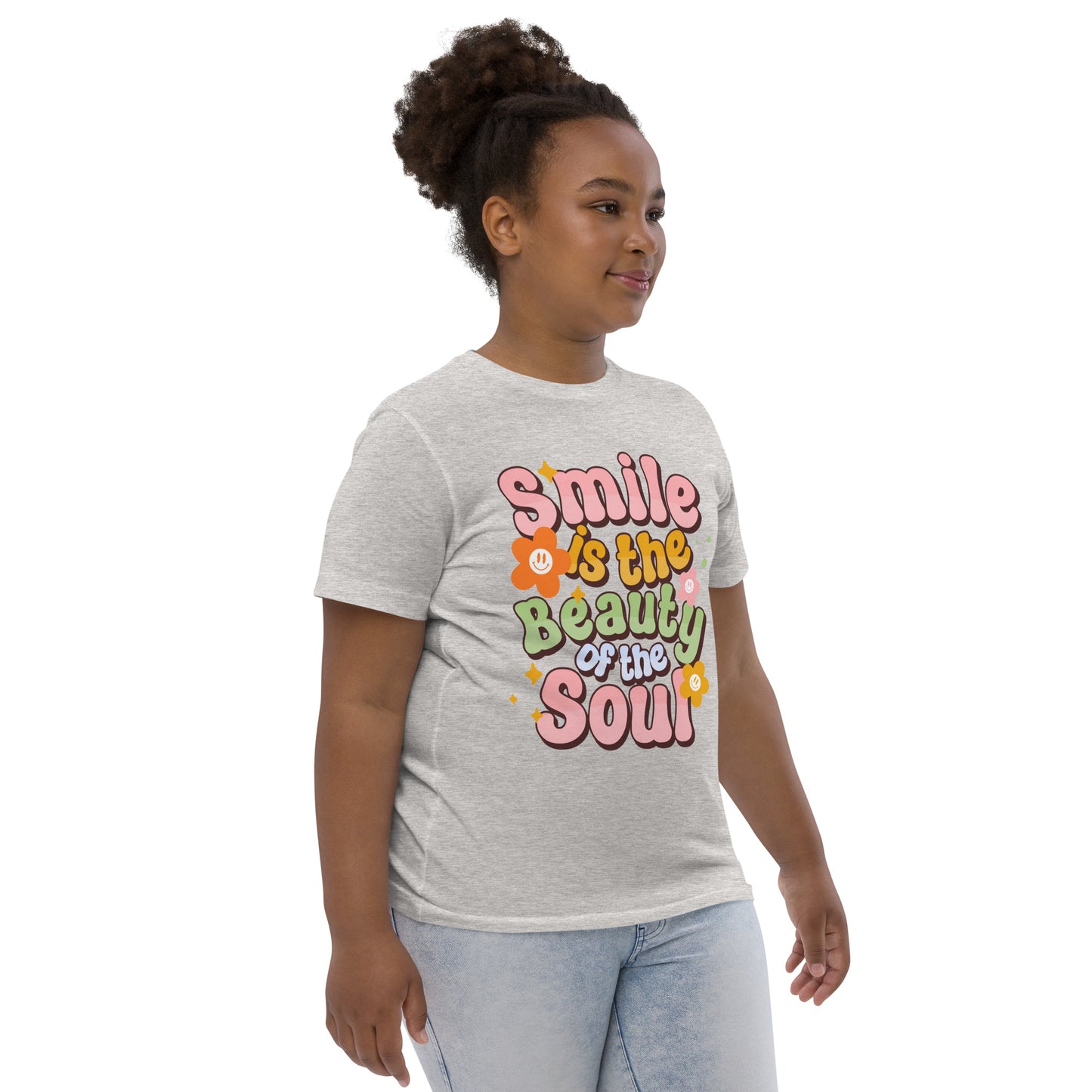 Smile Is The Beauty Of The Soul - Youth jersey t-shirt