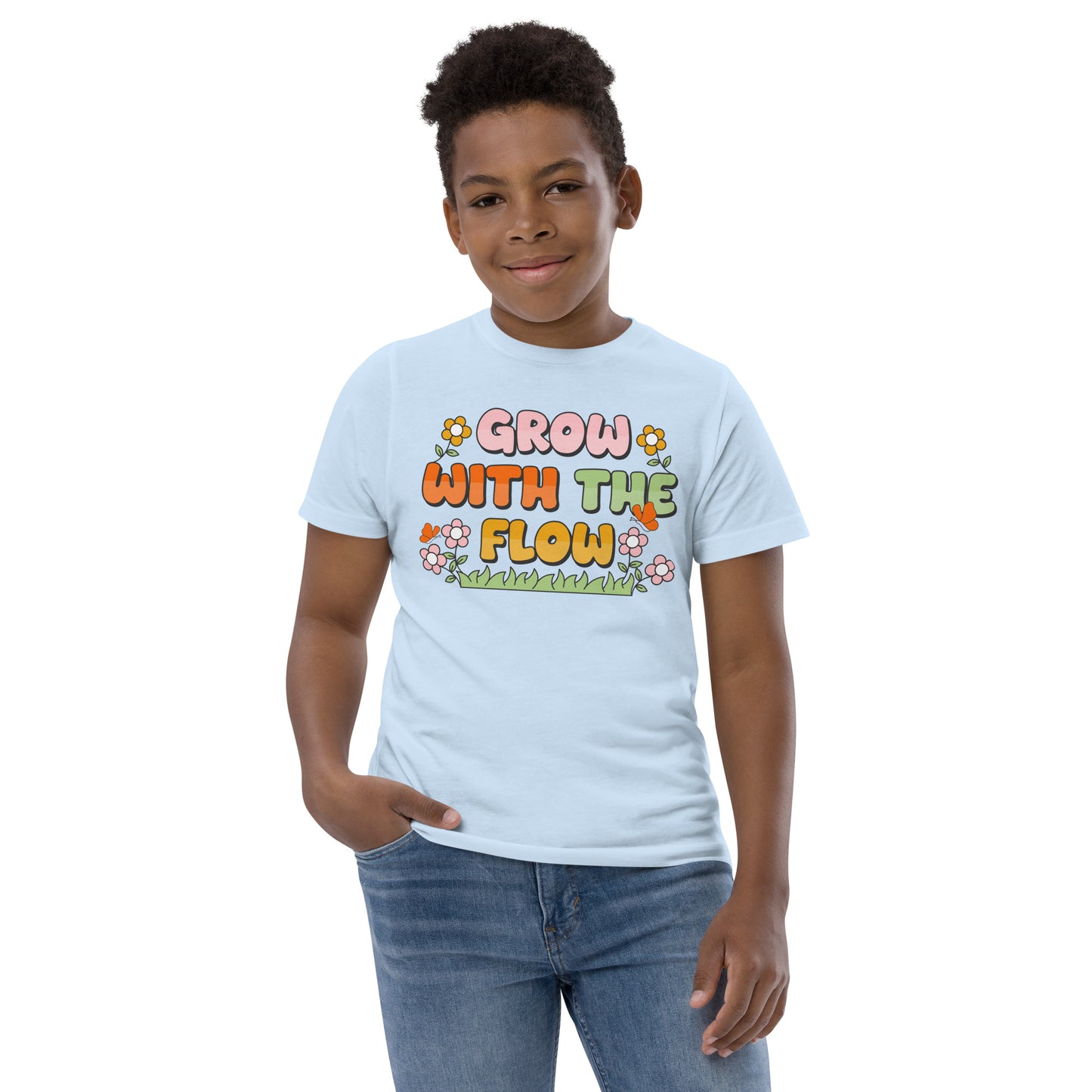 Grow With The Flow - Youth jersey t-shirt