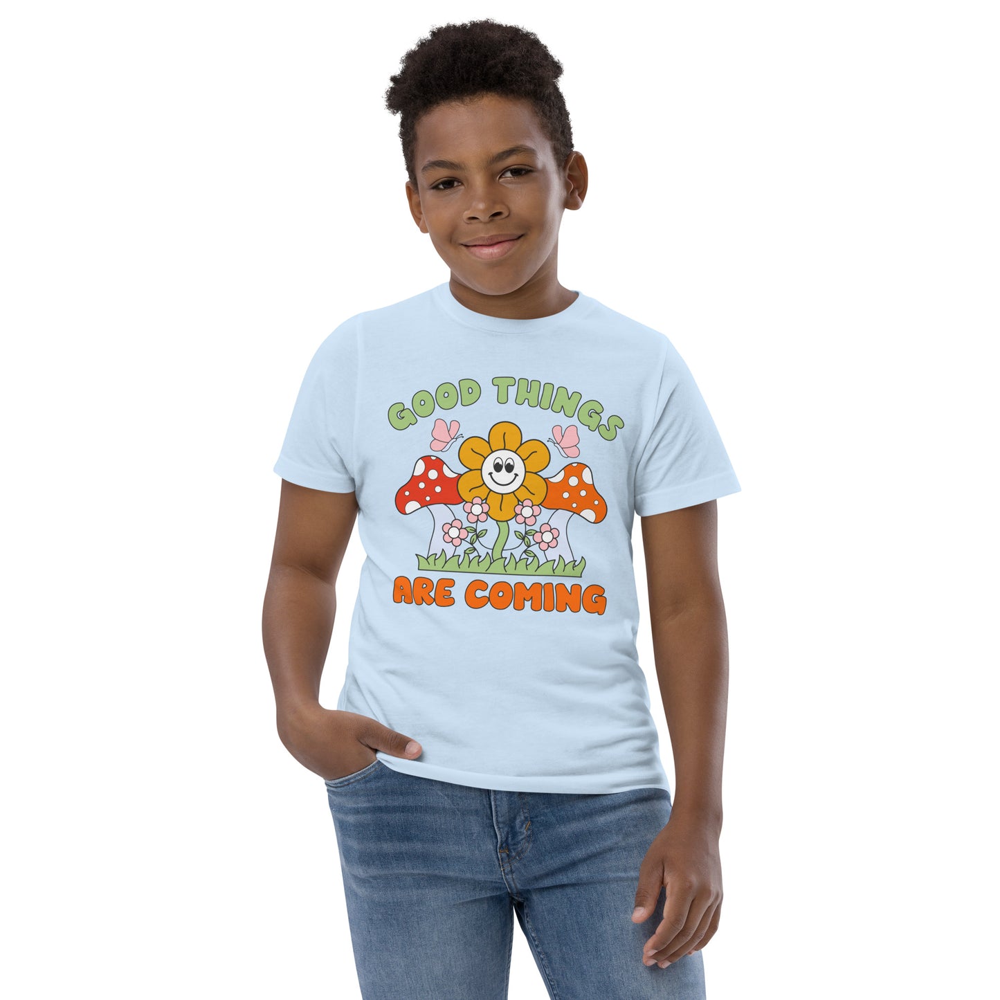 Good Things Are Coming - Youth jersey t-shirt